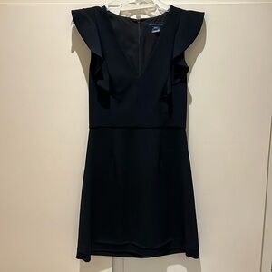 French connection v neck, flutter sleeve dress 6